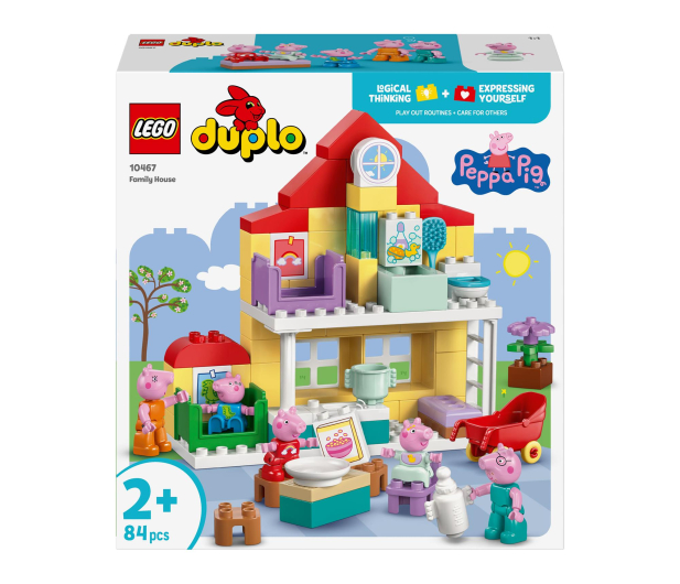 LEGO DUPLO 10467 Peppa Dom rodzinny - 1489540 - zdjęcie